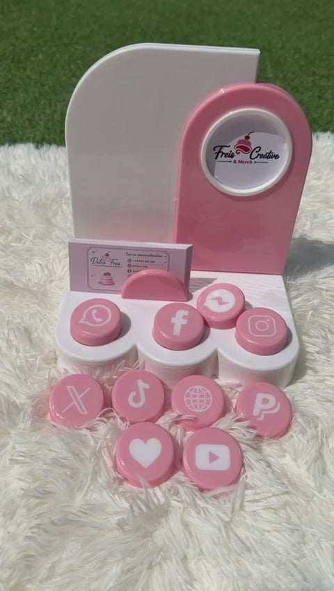 Soporte para Redes Sociales Personalizado 💗📱